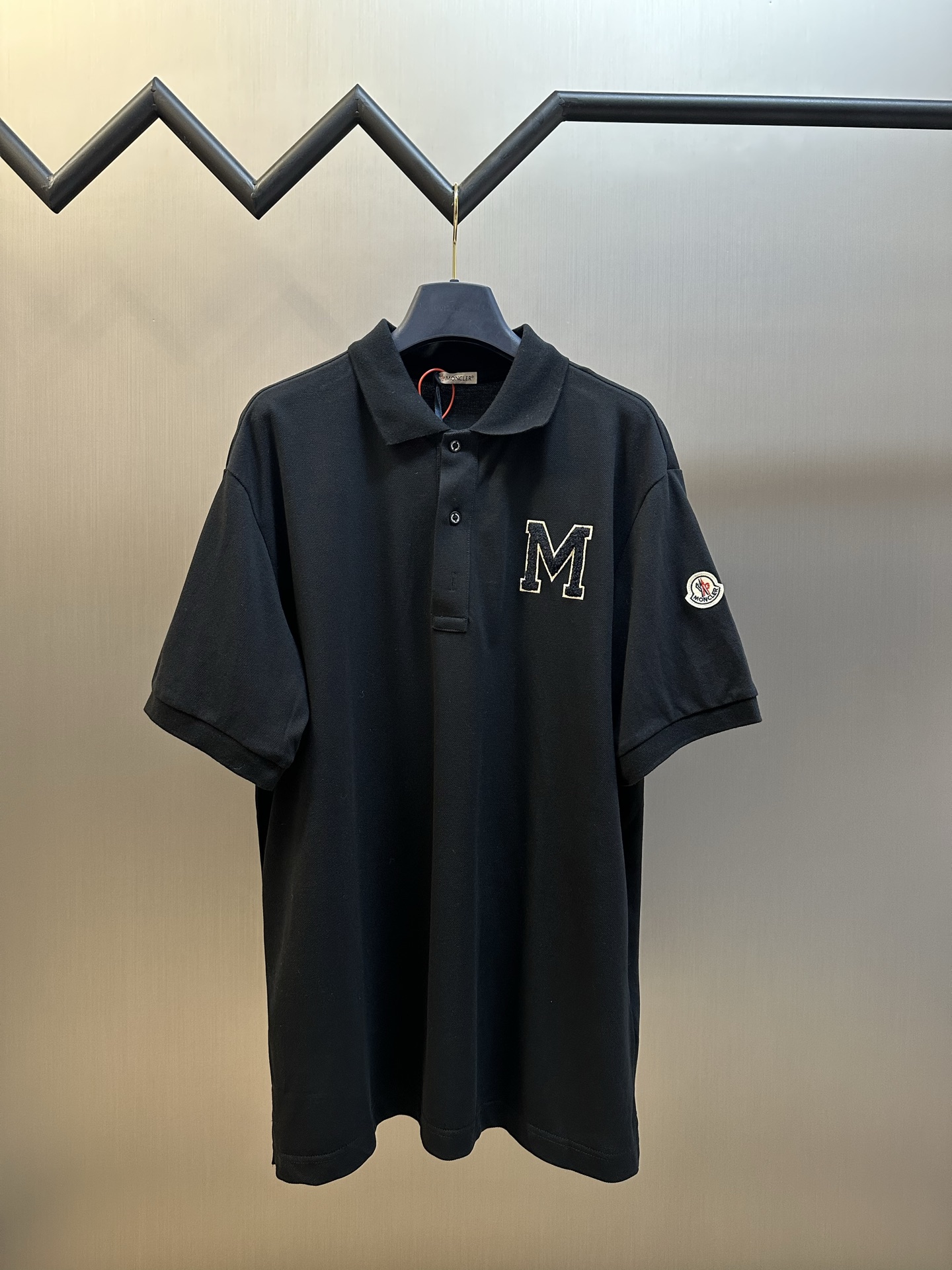 몽클레어 몽클레르(MONCLER) 타월 자수 폴로 셔츠 의류