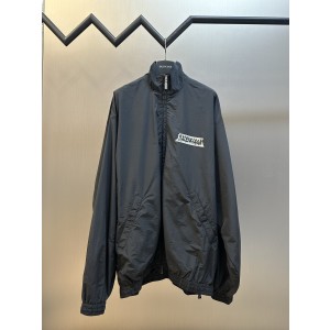 발렌시아가(Balenciaga) 코튼 혼방 글루 프린트 재킷 의류