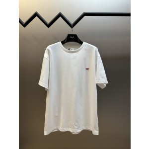 셀린느(Celine) 클래식 트리옹프 배색 자수 반팔 의류