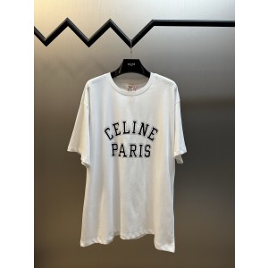 셀린느(Celine) 파리 프린트 반팔 티셔츠 의류