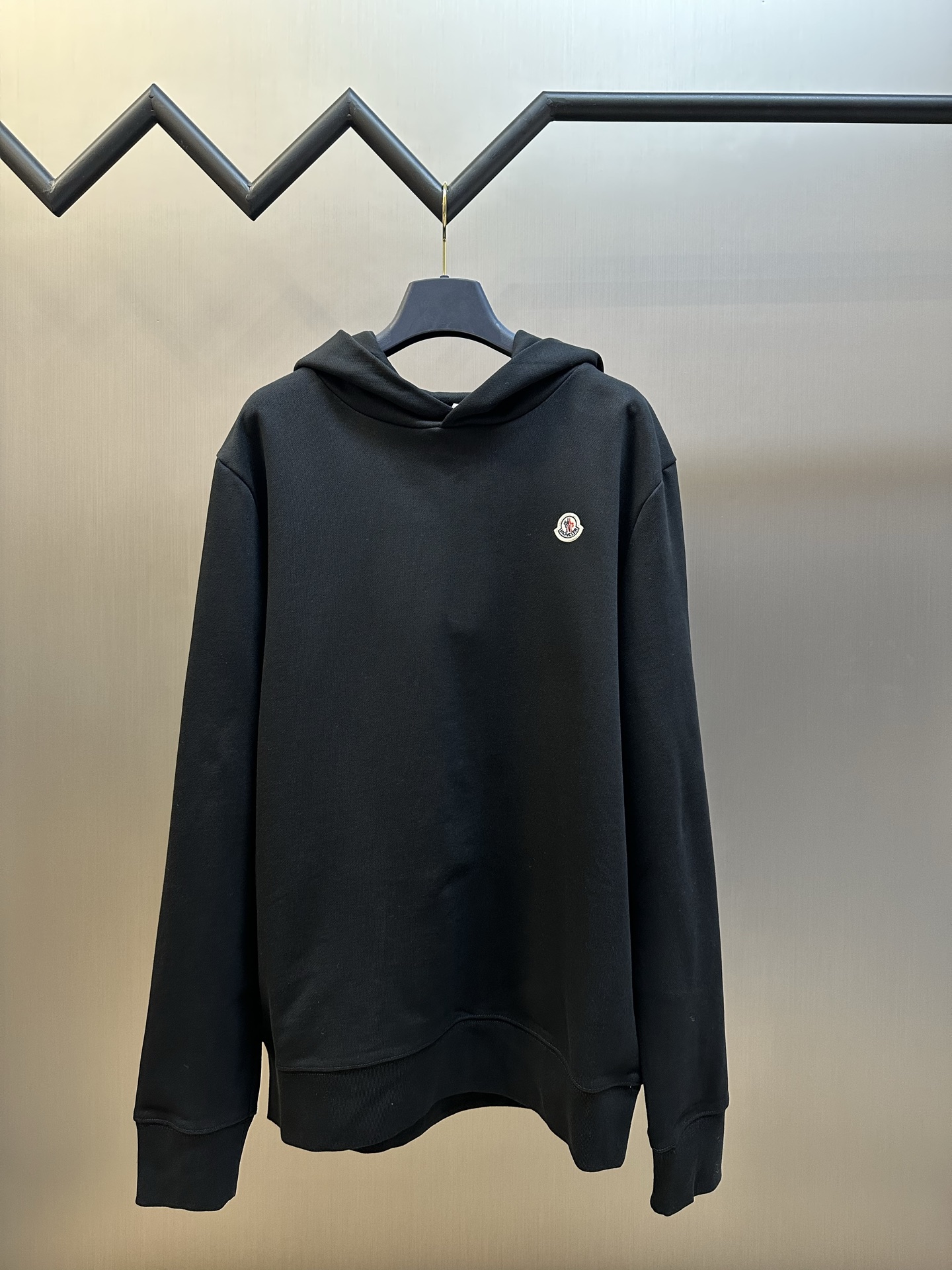 몽클레어 몽클레르(MONCLER) 솔리드 패치 후드 스웨트셔츠 의류