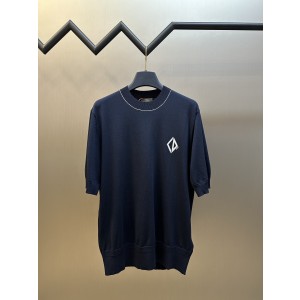 디올(DIOR) 자수 니트 반팔 의류