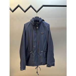 프라다(PRADA) 재생 나일론 플리스 재킷 의류