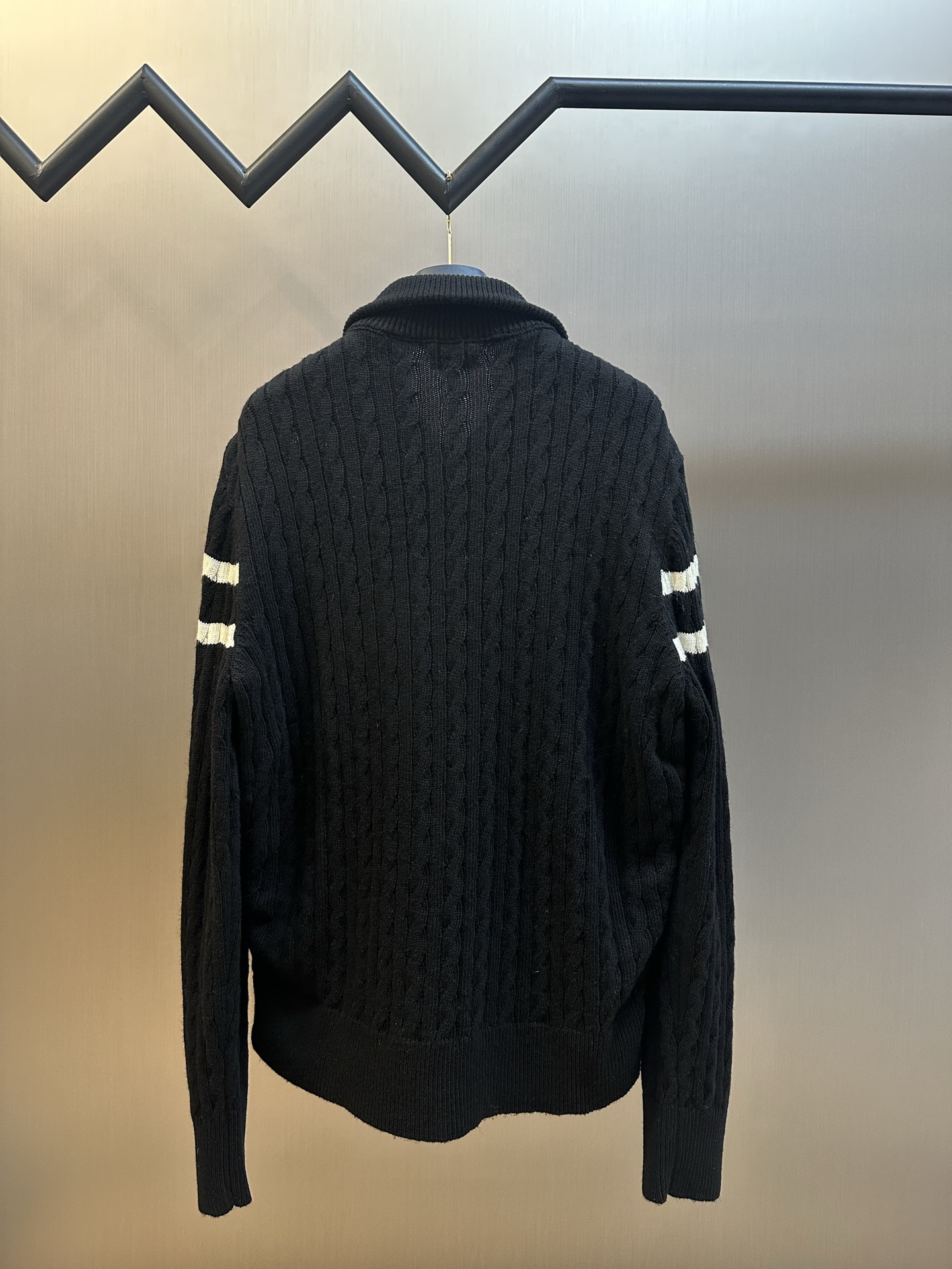 몽클레어 몽클레르(MONCLER) 니트 배색 다운 재킷 의류