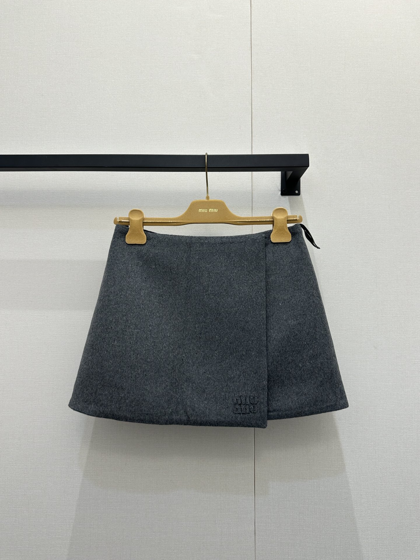miumiu 미우미우 리버시블 투웨이 울 미니 스커트 치마 의류