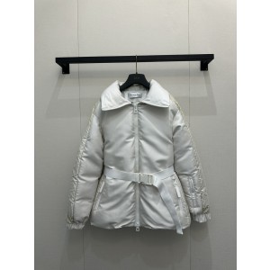 디올(Dior) 오블리크 벨티드 패딩 점퍼 자켓 재킷 의류