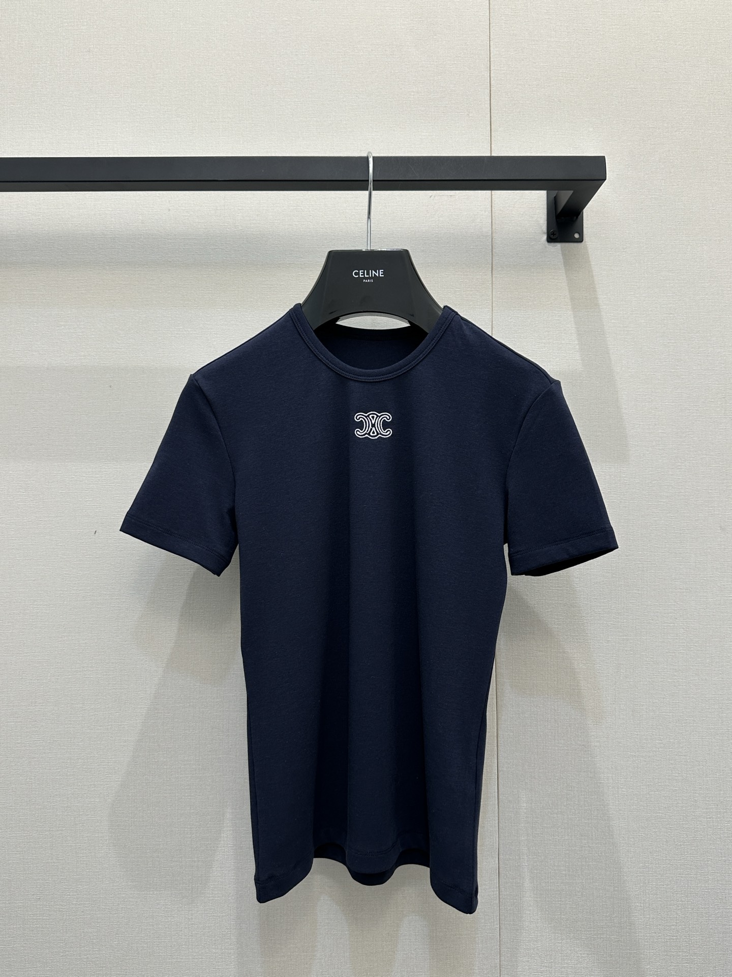 셀린느(CELINE) 26SS 트리오페 자수 스판 반팔 티셔츠 의류