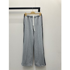 miumiu 미우미우 사이드 라인 와이드 트레이닝 팬츠 바지 의류