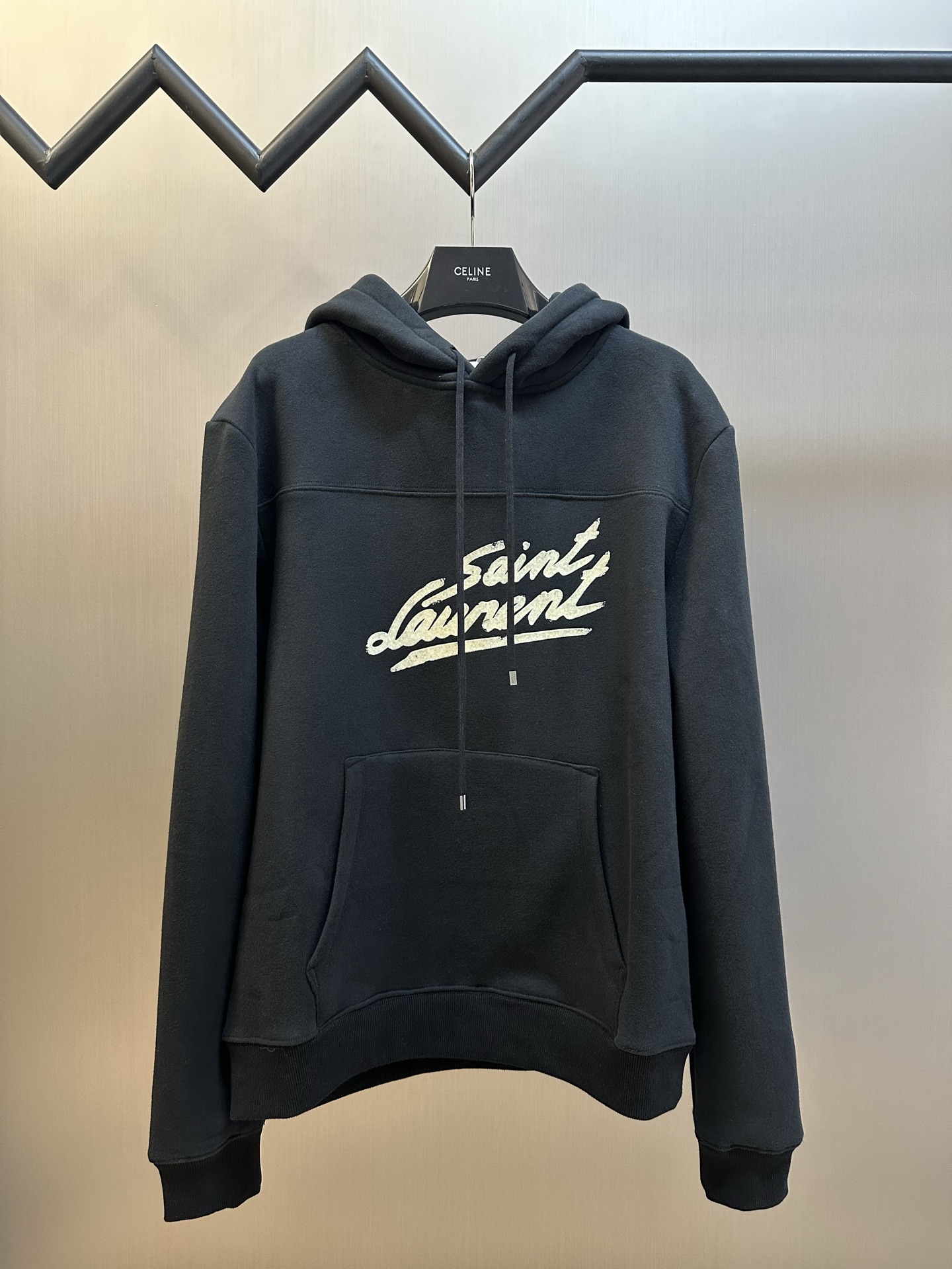 생로랑(YSL) 프린트 후드 스웨트셔츠 의류