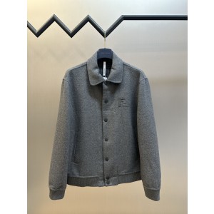 펜디(FENDI) 엠보싱 울 재킷 의류