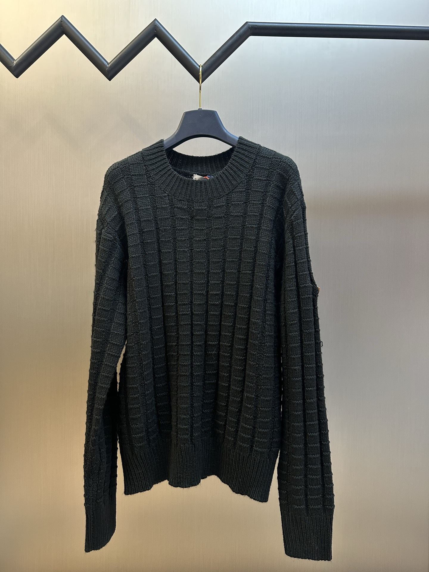 몽클레어 몽클레르(MONCLER) 엠보싱 니트 로고 울 스웨터 의류