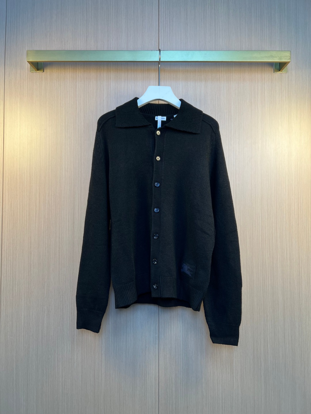 버버리(BURBERRY) 칼라 엘보 패치 캐시미어 가디건 의류