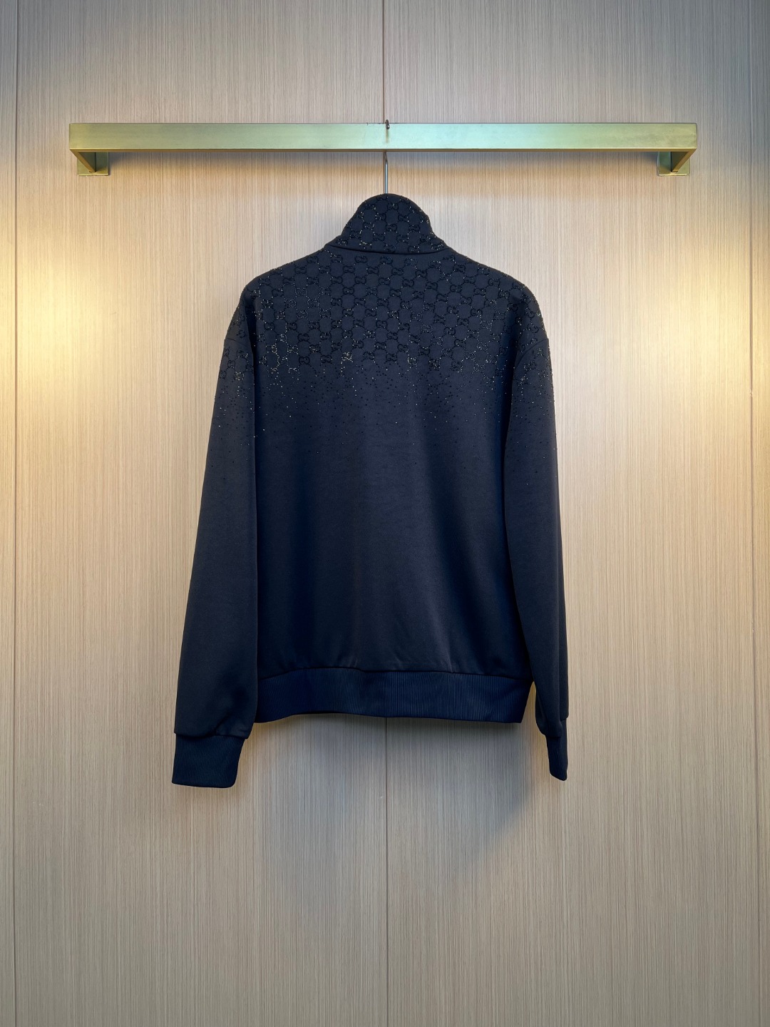 구찌(GUCCI) 크리스탈 하이넥 집업 재킷 의류