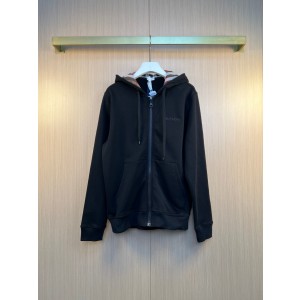 버버리(BURBERRY) 클래식 자수 로고 후드 집업 스웨트셔츠 의류