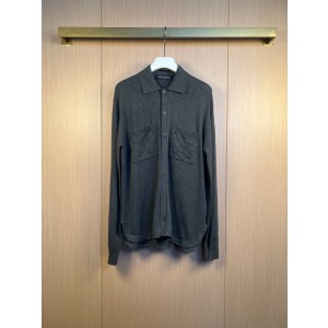 루이비통(LV) 솔리드 로고 롱슬리브 니트 의류