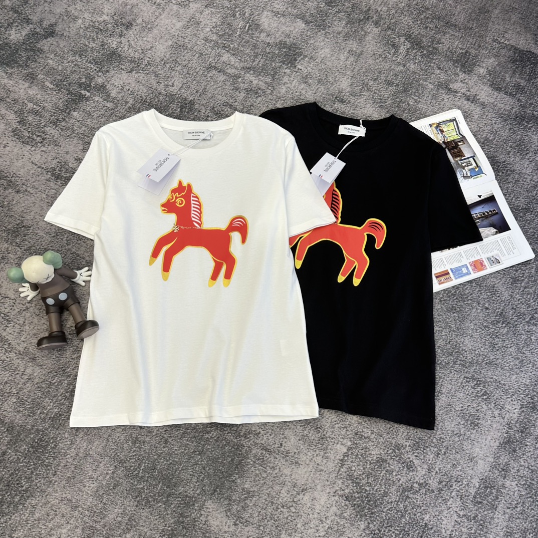 Thom Browne 톰브라운 26 SS 시그니처 반팔 티셔츠 의류