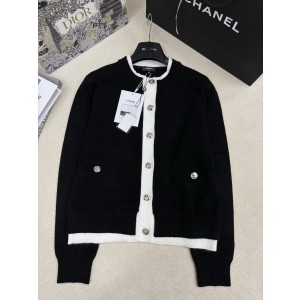 Chanel 샤넬 레이어드 디테일 라운드넥 가디건 의류