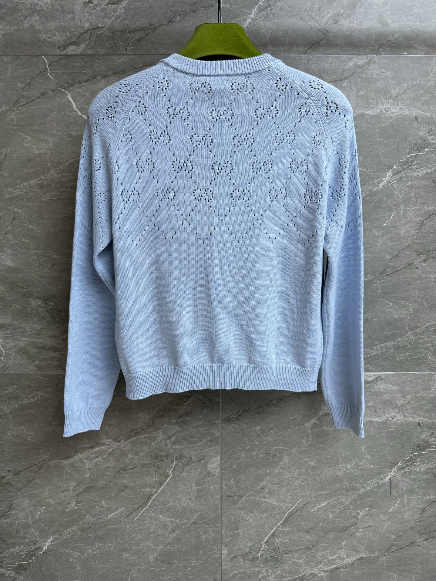 Gucci 구찌 GG 로고 펀칭 라운드 가디건 의류