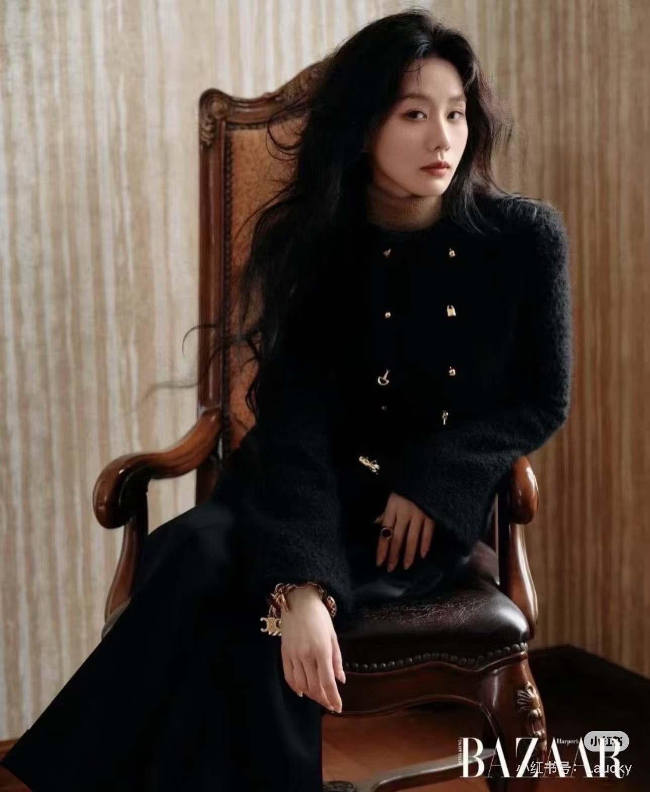 Celine 셀린느 블랙 울 블렌드 더블 자켓 재킷 의류