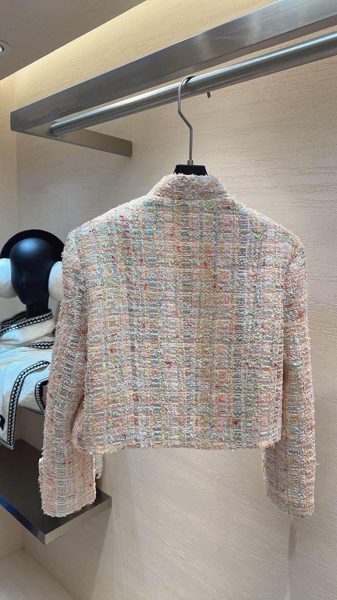 Chanel 샤넬 레인보우 마카롱 트위드 자켓 재킷 의류