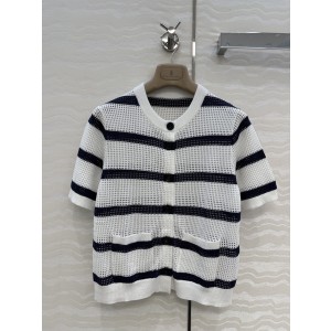 Brunello Cucinelli(BC) 브루넬로 쿠치넬리 올드머니룩 펀칭 스트라이프 가디건 의류