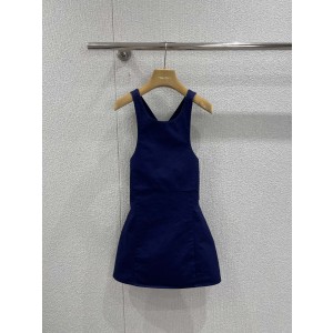 miumiu 미우미우 런웨이 크로스 스트랩 A라인 원피스 의류