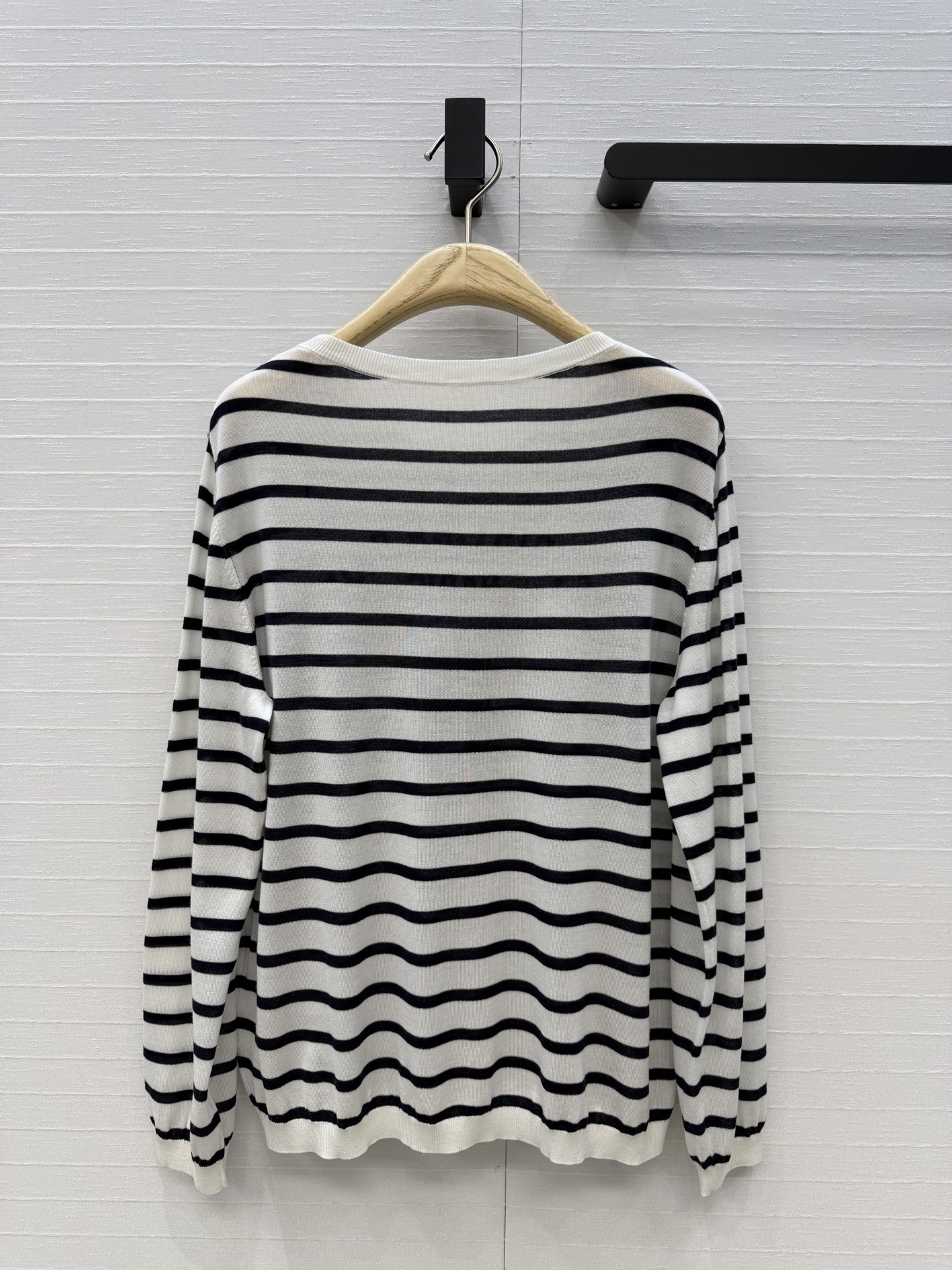 Dior 디올 마린 스트라이프 럭키 8 긴팔 니트 의류