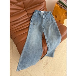 Celine 셀린느 더블 포켓 빈티지 부츠컷 데님 팬츠 청바지 의류