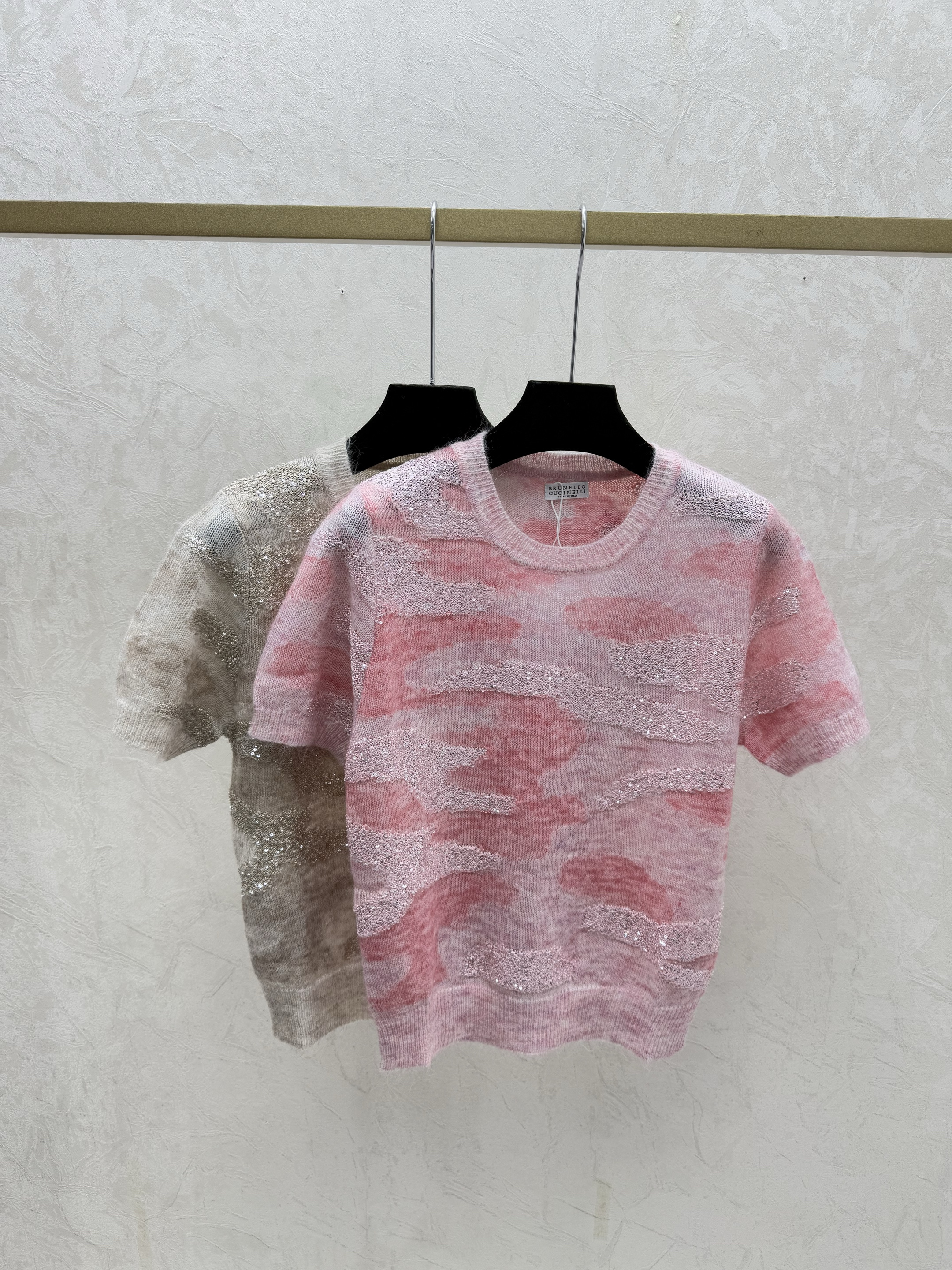 Brunello Cucinelli(BC) 브루넬로 쿠치넬리 프리미엄 럭셔리 반팔 니트 컬렉션 의류