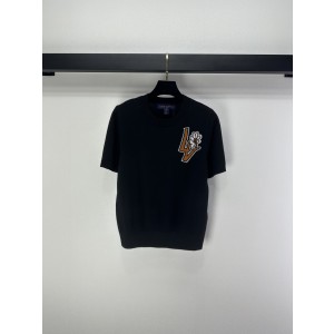 Louis Vuitton(루이비통) LV 플라워 자수 니트 반팔 의류