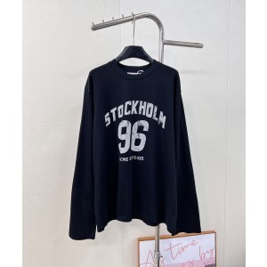 아크네 스튜디오(Acne Studios)빈티지 레터링 롱슬리브 긴팔 티셔츠 의류