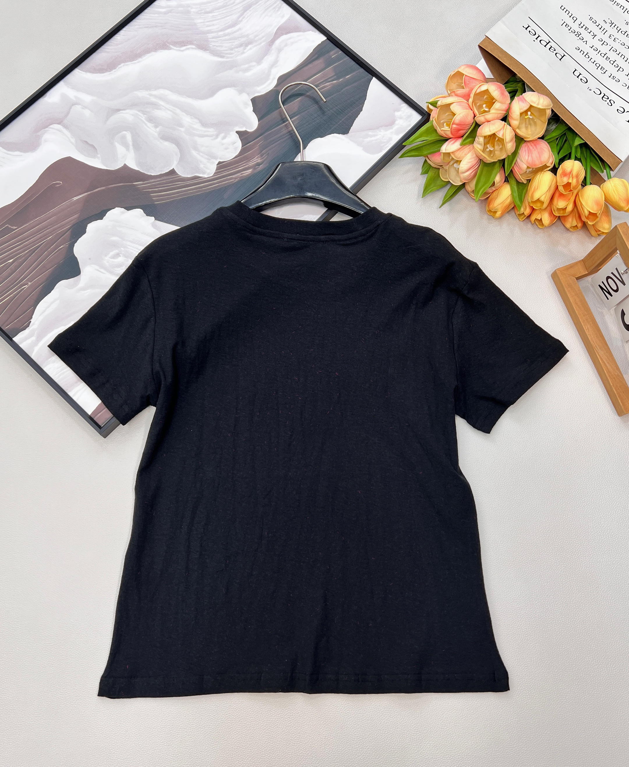 아크네 스튜디오(Acne Studios) 1996 입체 로고 크롭 반팔 티셔츠 의류