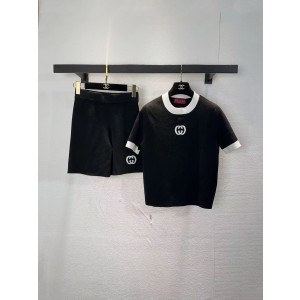 GUCCI 구찌 니트 반팔 반바지 셋업 세트 의류