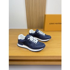 루이비통(Louis Vuitton) LV 하이엔드 프리미엄 나파 레더 캐주얼 믹스 스니커즈 신발