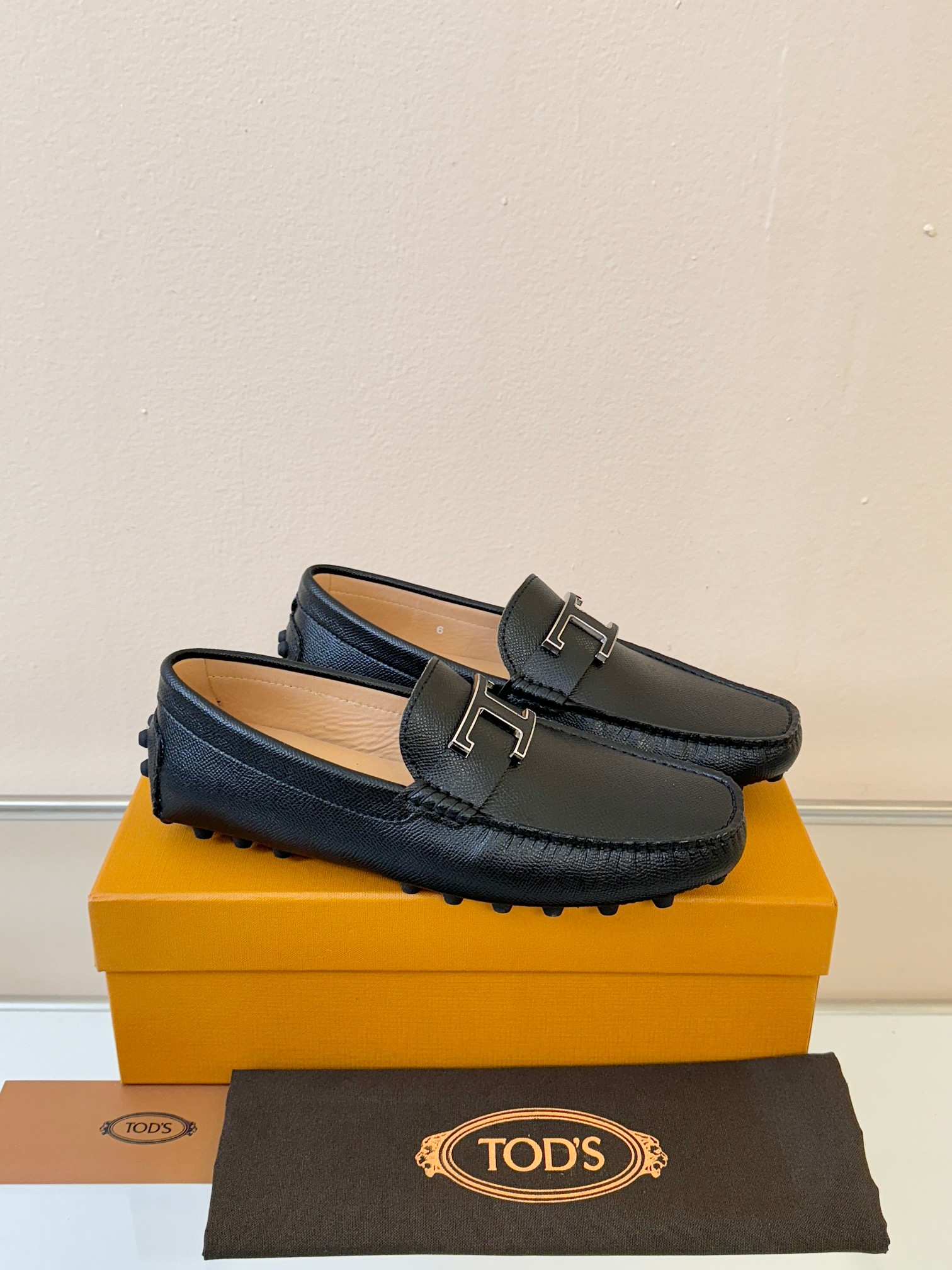 토즈(Tods) '남성 리자드 패턴 드라이빙 슈즈' 구두 로퍼 신발