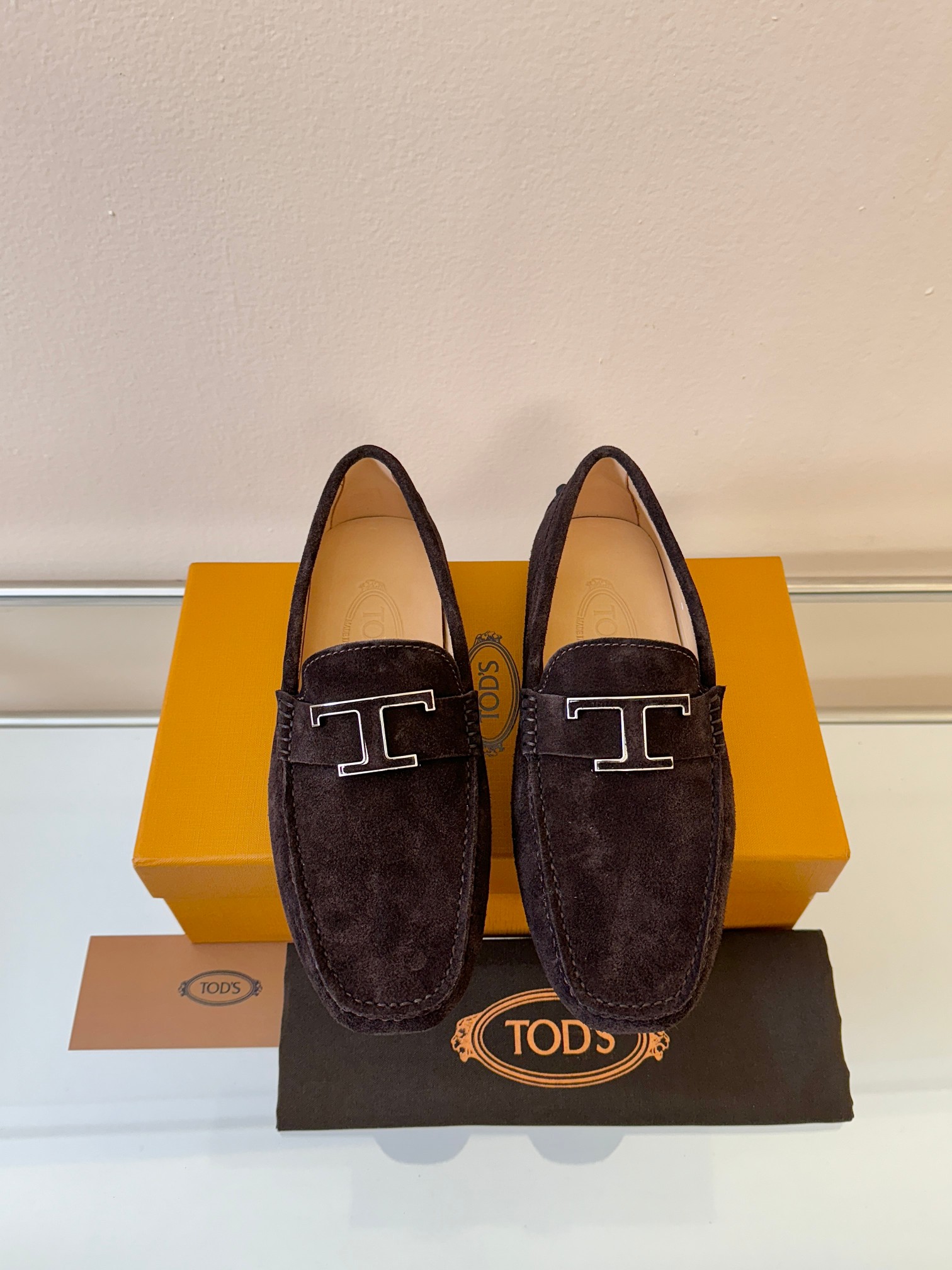 토즈(Tods) '남성 스웨이드 드라이빙 슈즈' 로퍼 구두 신발
