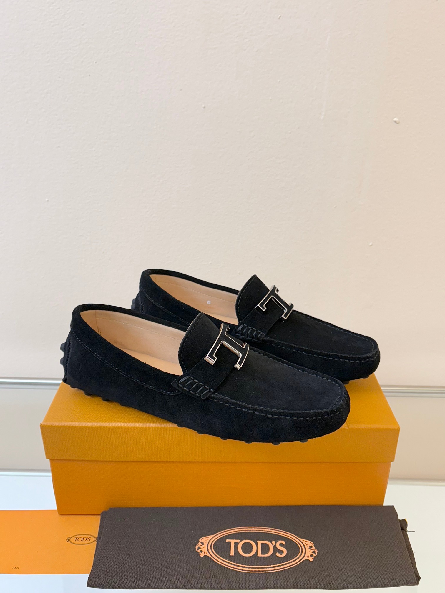 토즈(Tods) '남성 스웨이드 드라이빙 슈즈' 로퍼 구두 신발