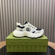 구찌(GUCCI) 남성 GG 클래식 가죽 스니커즈 신발