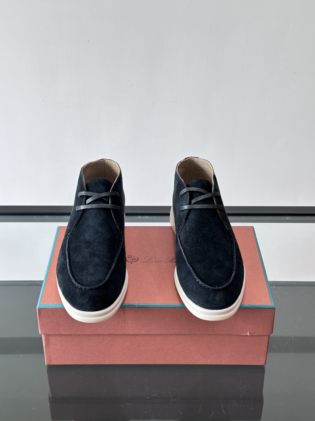 로로피아나(Loro Piana) LP 오픈 워크(Open Walk) 스웨이드 데저트 부츠 신발