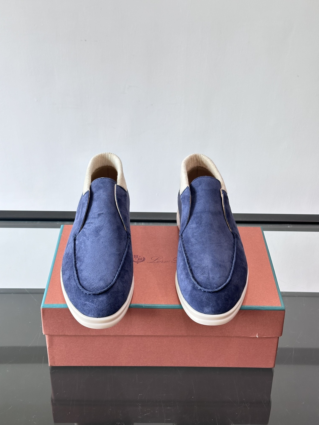 로로피아나(Loro Piana) LP 오픈 워크(Open Walk) 스웨이드 데저트 부츠 신발