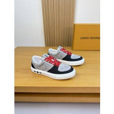 루이비통(Louis Vuitton) LV 멀티 소재 믹스 럭셔리 스니커즈 신발