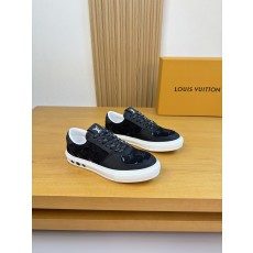 루이비통(Louis Vuitton) LV 멀티 소재 믹스 럭셔리 스니커즈 신발