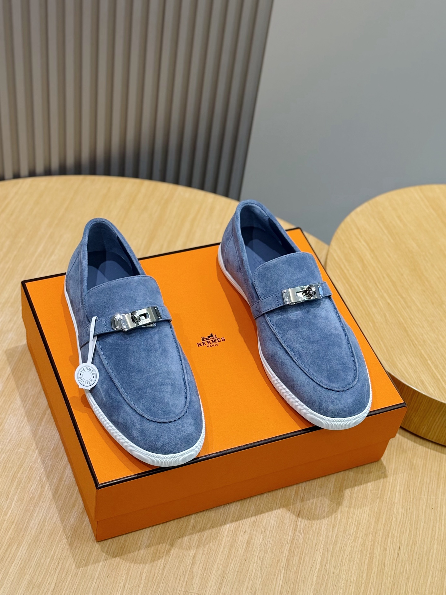 에르메스(Hermes) 라이크(Like) 캐주얼 로퍼 구두 신발