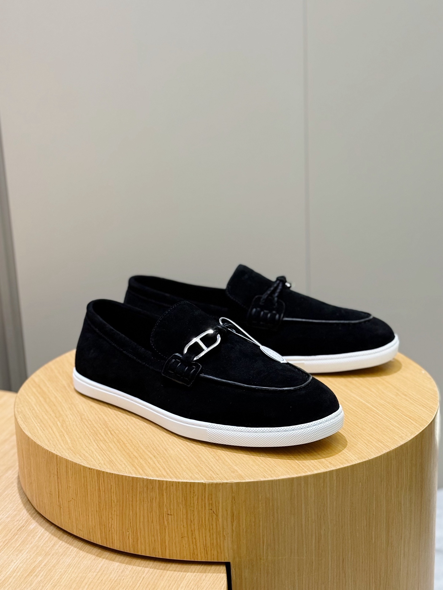 에르메스(Hermes) 라이크(Like) 마린 캐주얼 로퍼 신발