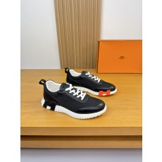 에르메스(Hermes) 나파 & 캔버스 믹스 럭셔리 스니커즈 신발