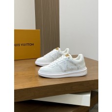 루이비통(LV) 이탈리아 나파 가죽 믹스 스니커즈 신발