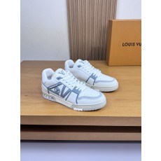 루이비통 LV 리치 가죽 & 인젝션 모듈 스니커즈 신발