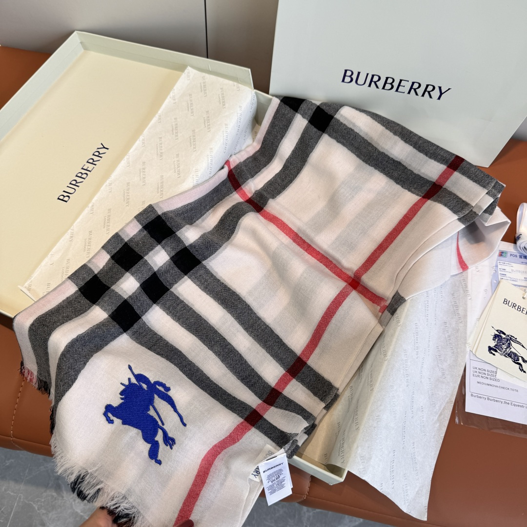 버버리(Burberry) 캐시미어 체크 롱 머플러 목도리 스카프