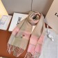 로에베(LOEWE) 더블 페이스 캐시미어 목도리 스카프