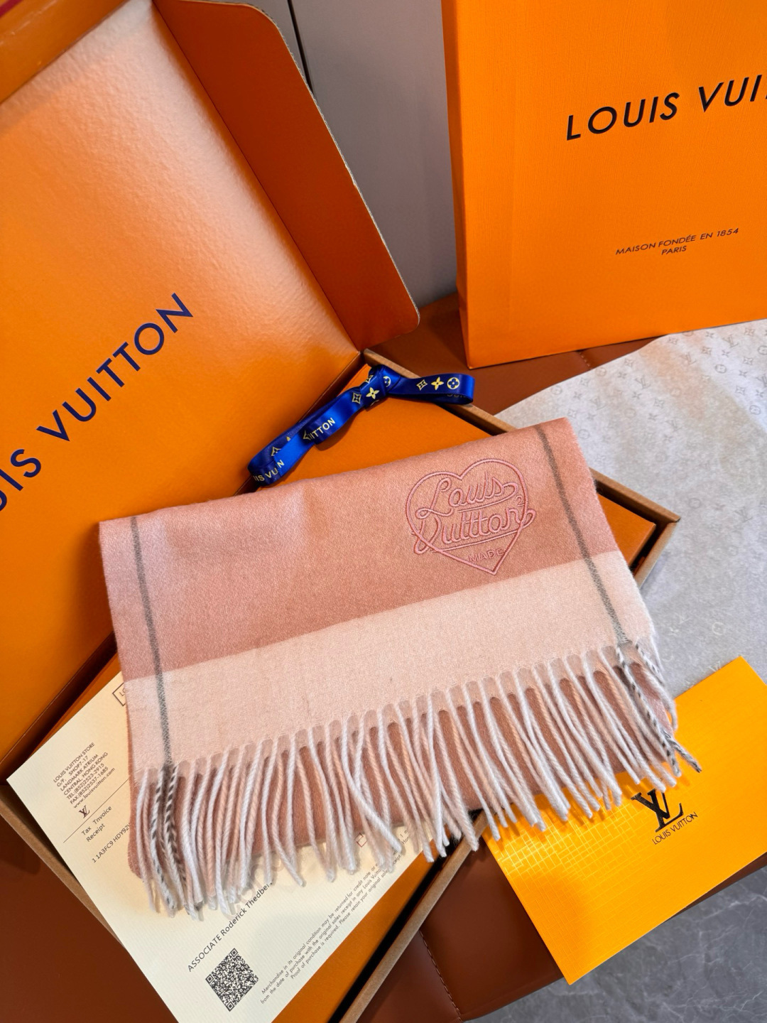 루이비통(LV) 캐시미어 머플러 목도리 스카프